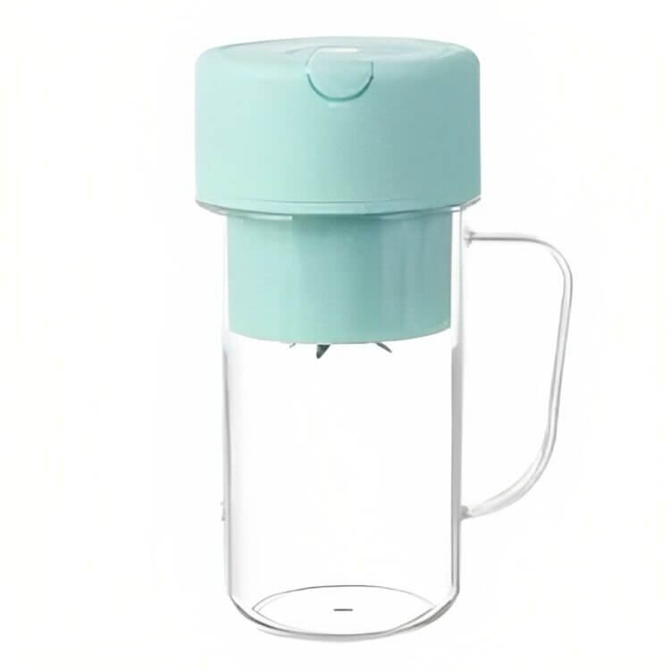 Portable Mini Electric Crusher Juicer Cup - Blue