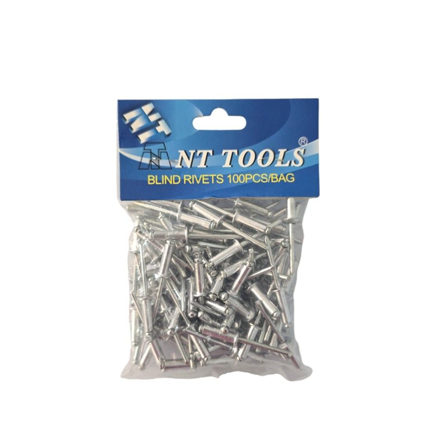 NT TOOLS Blind Pop Rivets 4.8x15mm 100pcs