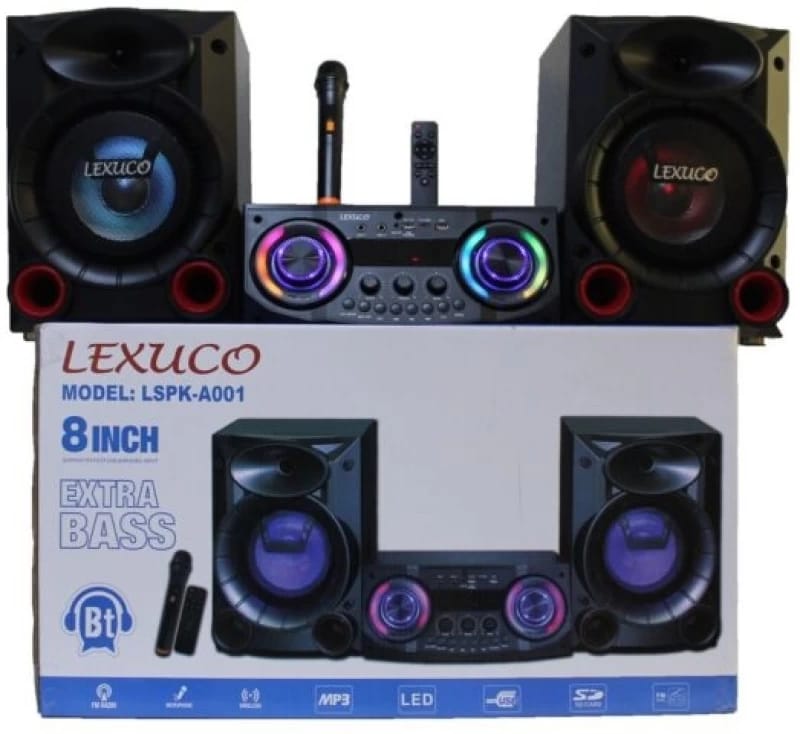 Lexuco LSPK-A001 Mini Hi-Fi System (Black)