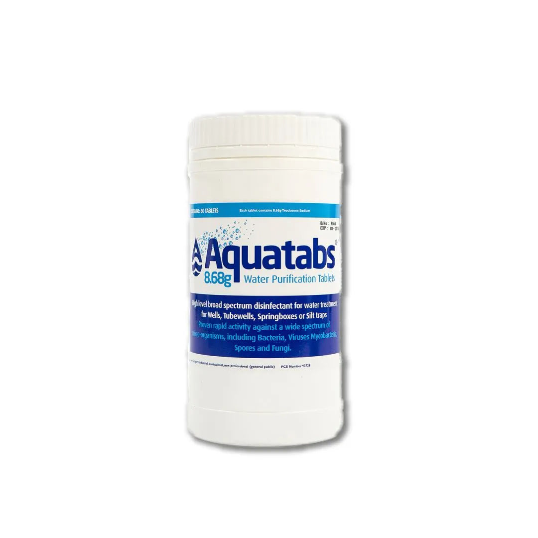 Aquatabs - 8.68g Tub x60