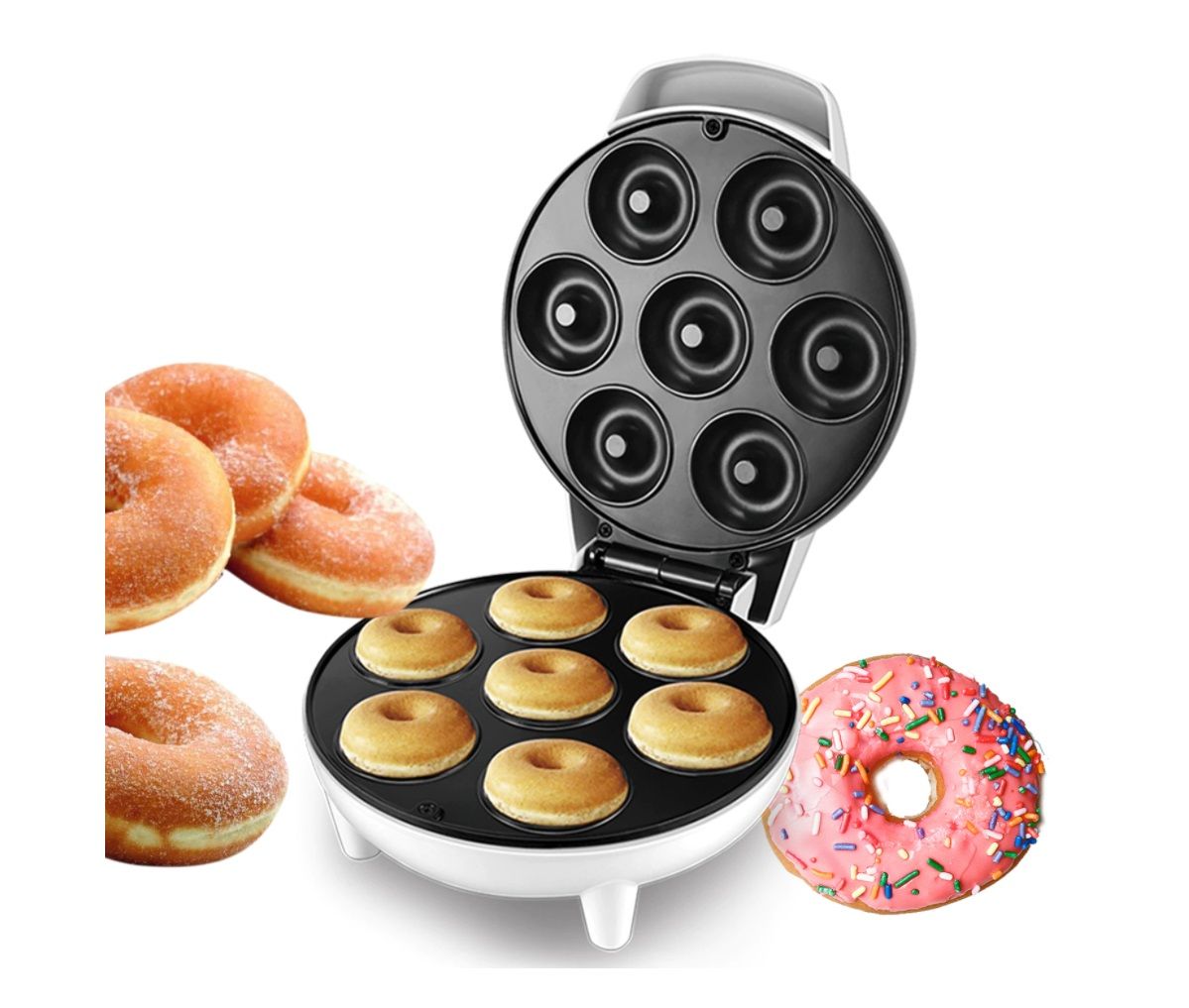 7 hole Doughnut Machine