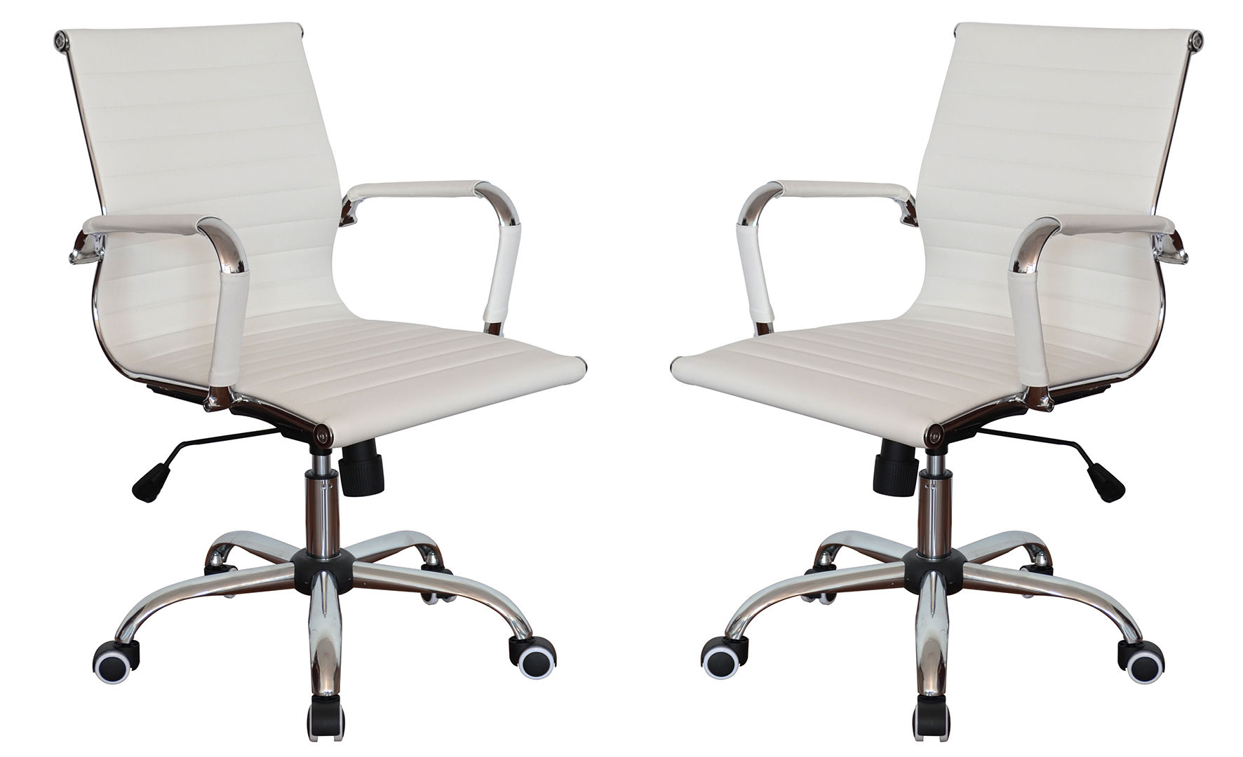 TOCC Gen Ems Medium Back Office Chair - Set of 2 per Box - White