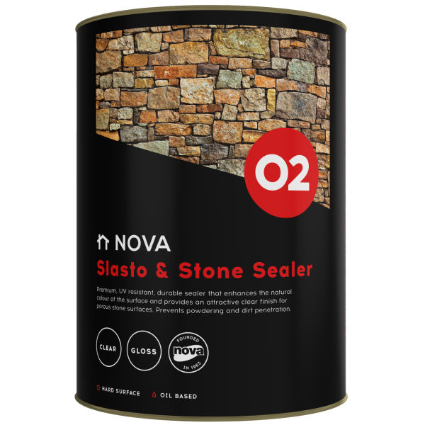 Slasto n' Stone Sealer Gloss GENKEM Nova 2 Clear 5l