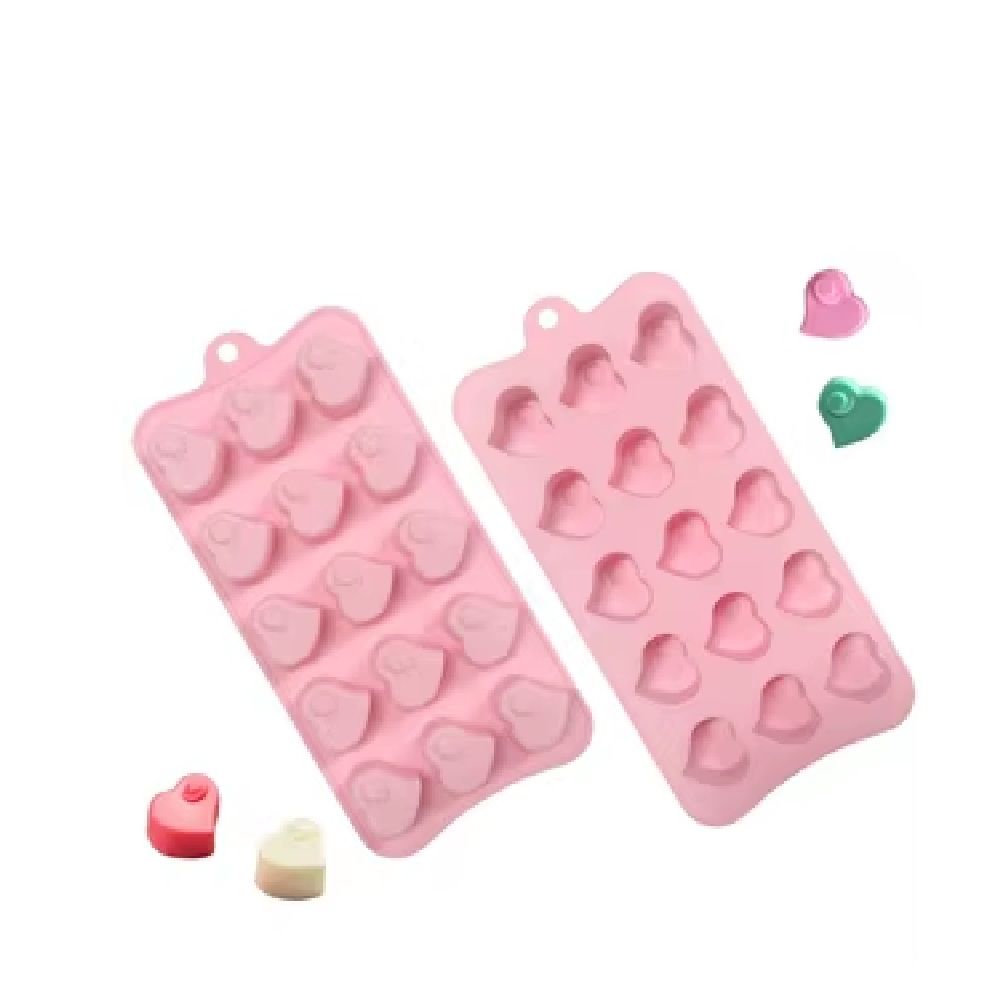 Silicone Heart Shape Chocolate Mould {1}