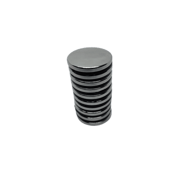Rare Earth Disc Magnet Dia25x3mm N38 - 10 Pack