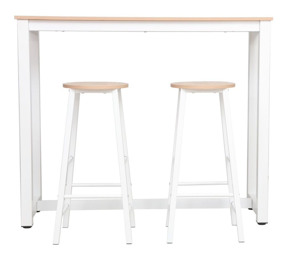 Everfurn 3 Piece Chenin Bar Table with 2 Chairs