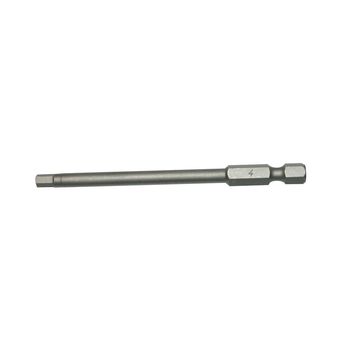 1PC 1/4inch Hex Drive 4mm Hex Bit 89mm