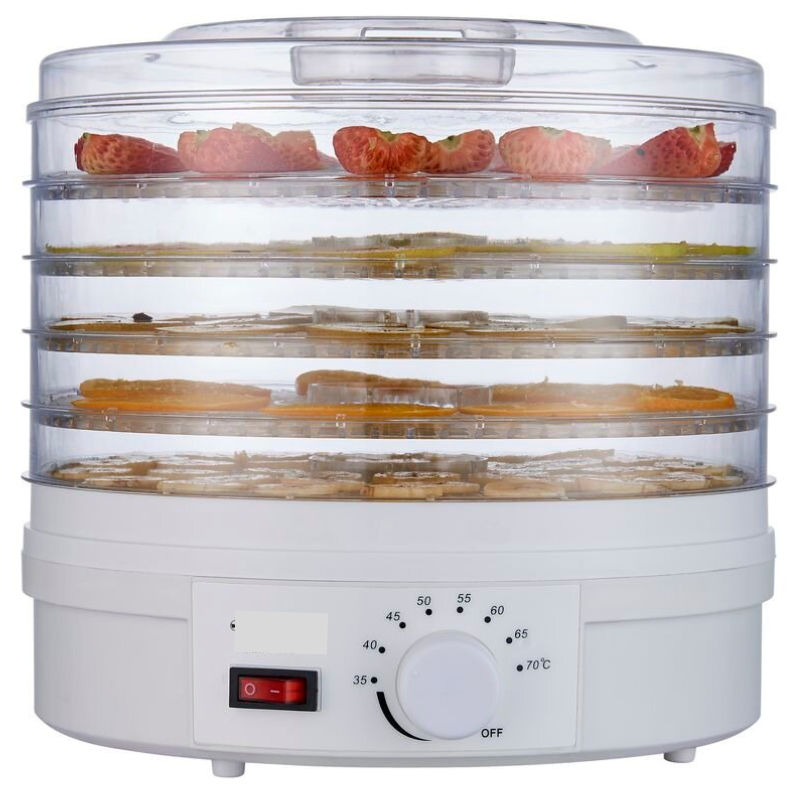 Electronic Food Dehydrator with 5 Stackable Trays