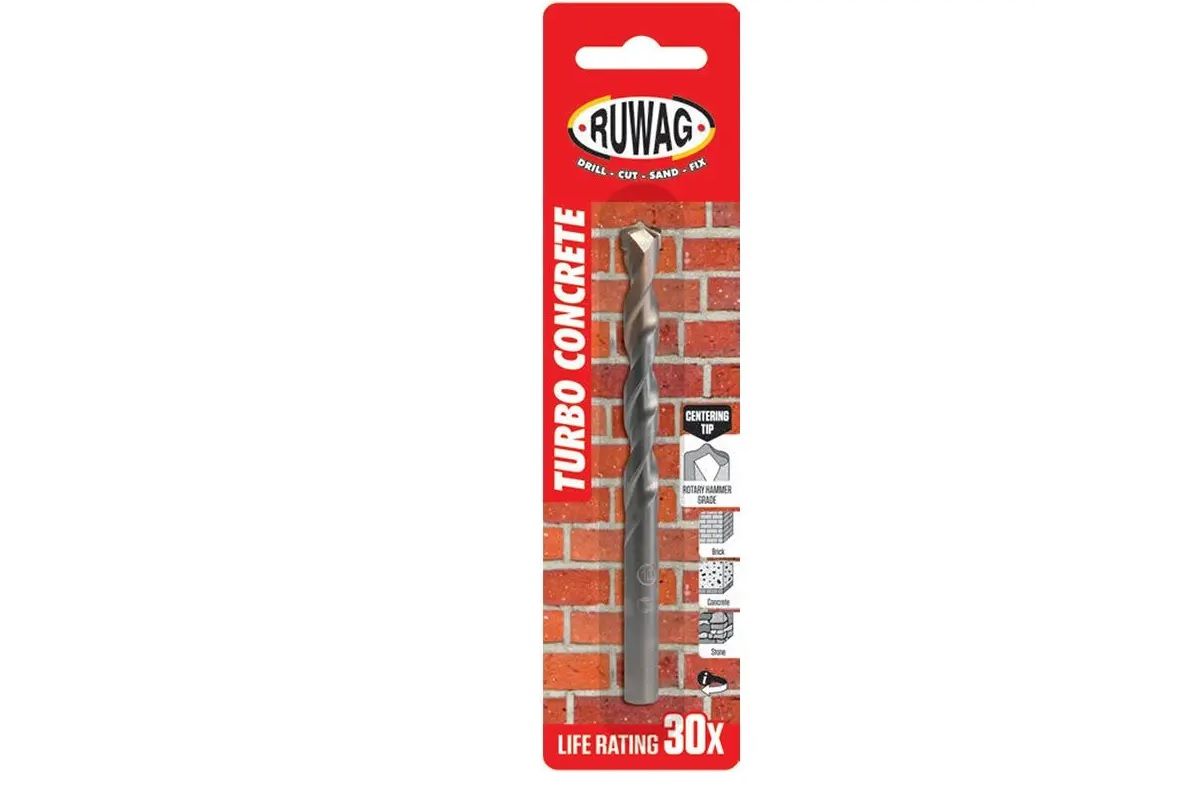 Concrete Drill Bit, Turbo, Ruwag, 6mm BY WOODLY