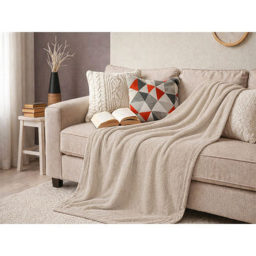 Everyday Collection Soft, Warm, Lightweight - Anti-Pill Polar Fleece - 150x180cm Abbey Stone - 01 Piece Pack