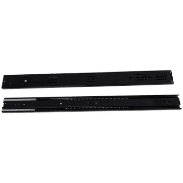Heavy duty ball bearing slide rails 550mm (soft close)