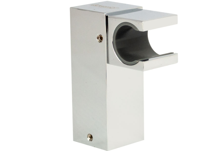 Devario Shower Handle Wall Bracket Square -Chrome
