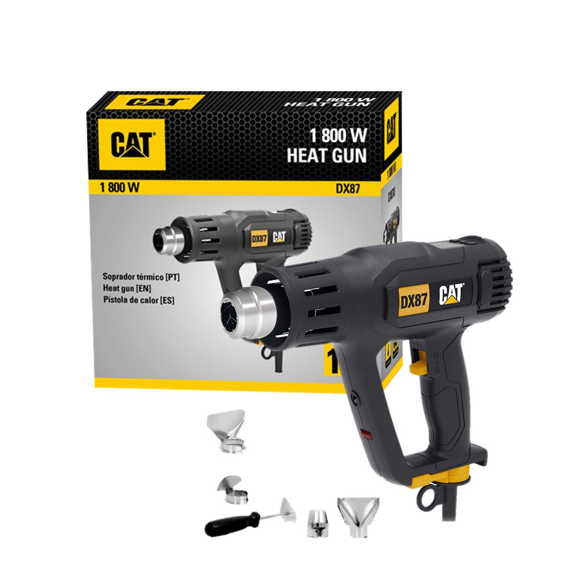 CAT Heat Gun 50-600 Degree Celcius LED Display 2000W