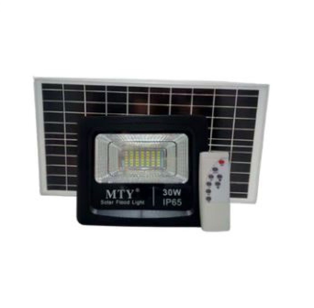 MTY - Solar Powered LED Flood Light 30W
