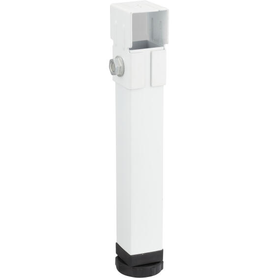 Furniture leg white hettich