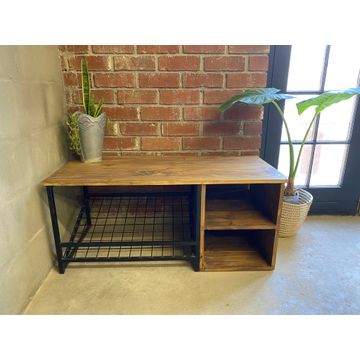 Simbi Pine Shoe Rack