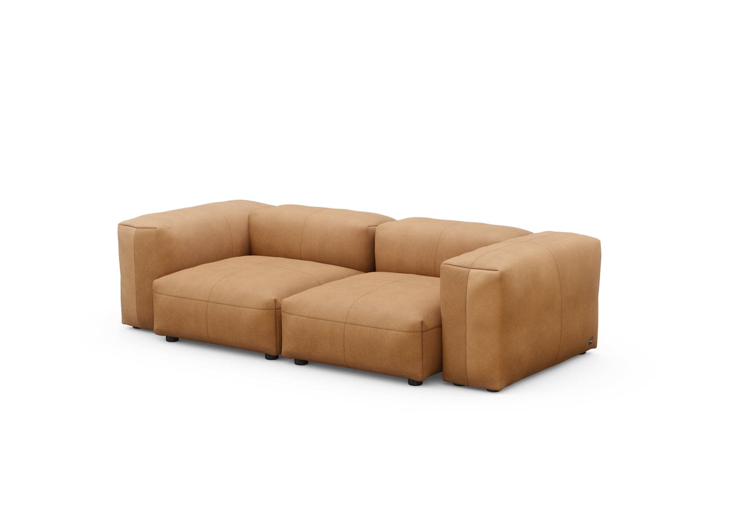 Figure It Out Furniture Leather U-Shape L Sofa Modular Velvet - Grey