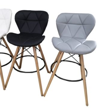 CozyCraft - Butterfly  Bar Stool (Grey)