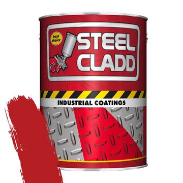 Steel Cladd Roadmarking 5L Red