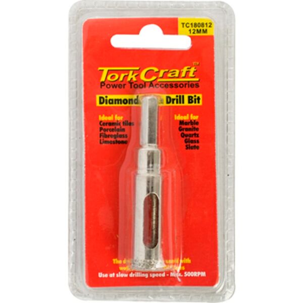 Diamond Core Bit 12Mm For Tiles