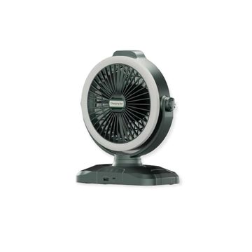 PM-032 Oscillating Rechargeable Table Fan With LED Light