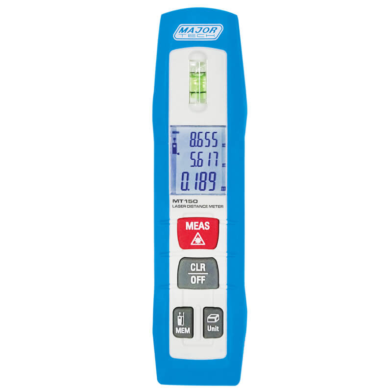 Professional 50M Laser Distance Meter (MT150) - Major Tech