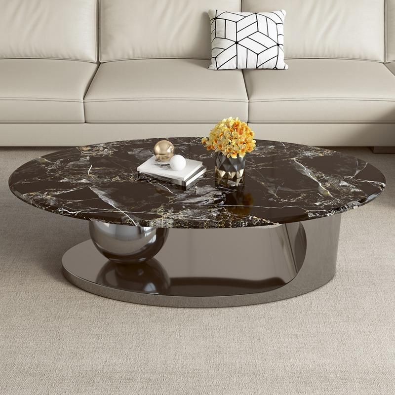 Ziyane Italian-style light luxury micro-crystal stone single coffee table