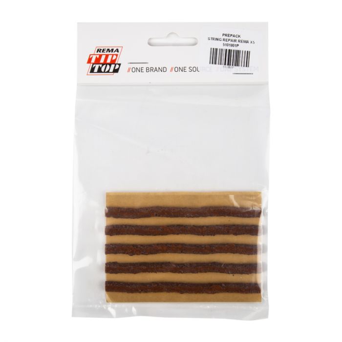 Rema Tyre Repair String - Tube Repair - 5 Per Pack - Bulk Pack of 5