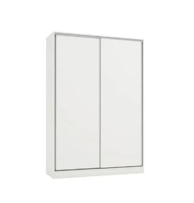 Caldera 2 Sliding Door Wardrobe -White