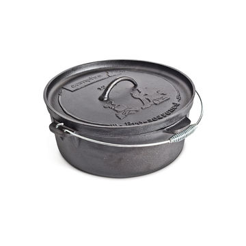 Campfire Dutch Oven Potjie Pre Seasoned  4.5 Quart