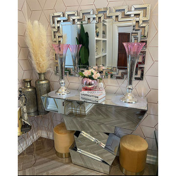 KC FURN-Ellen Console & Mirror Set