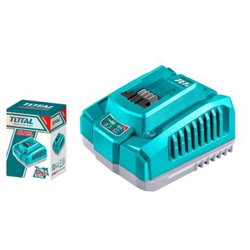 Total Lithium-Ion Battery Fast Charger 220-240V P20S 21V/4A- 2 Pack