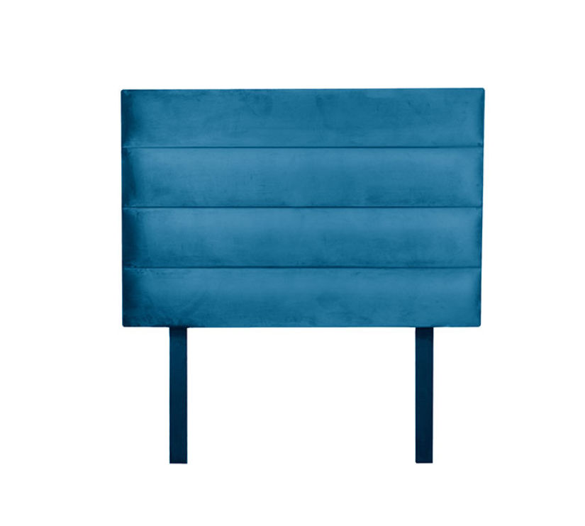 Chanya Diagonal Panel Headboard Blue Single