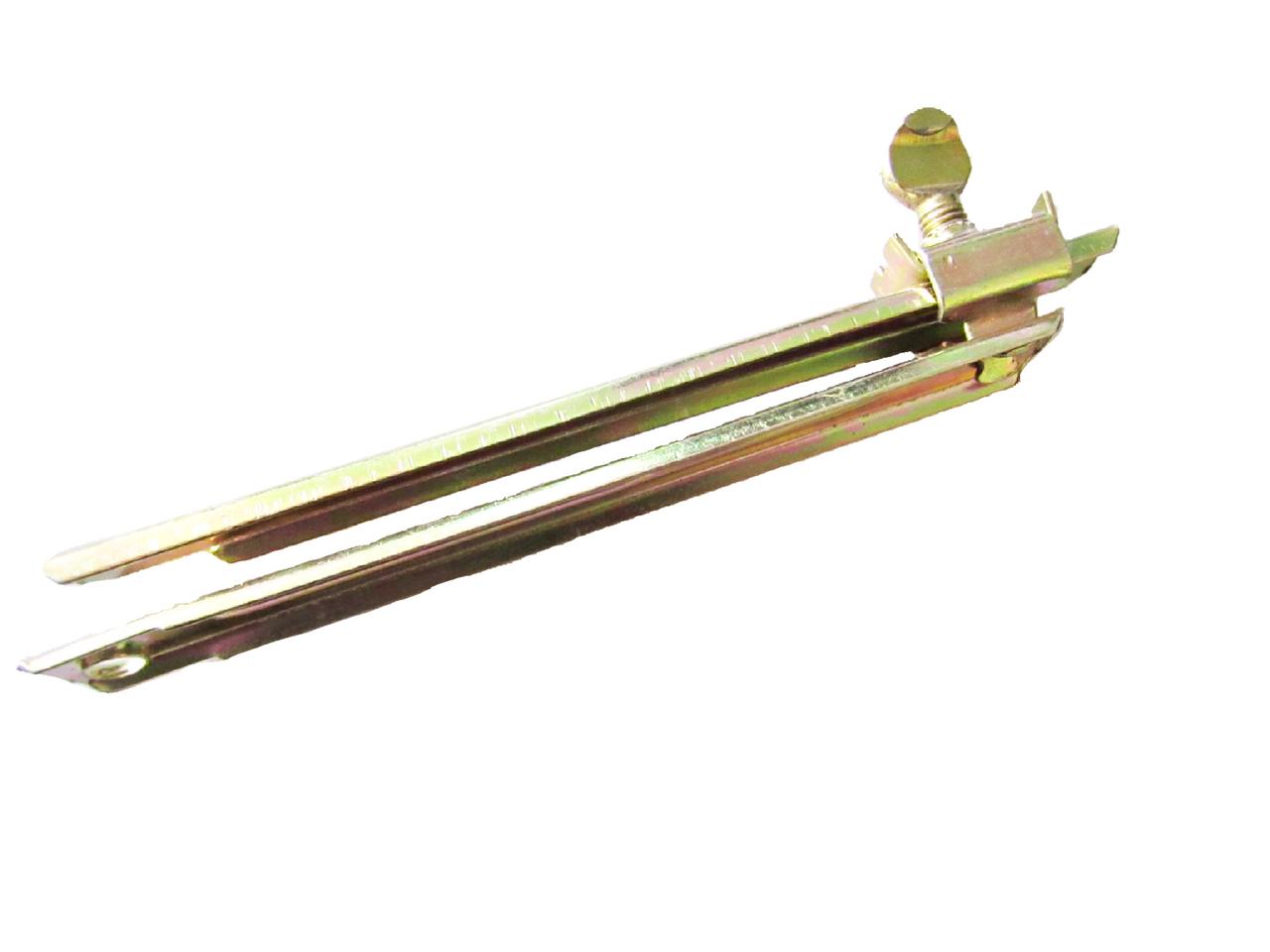 SLIDING STAY 150MM ECONO STEEL + SCREWS