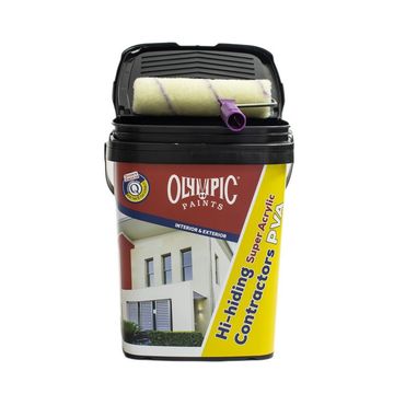 Olympic Paint Hi Hiding Contr 20LT White