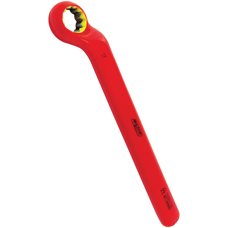 12mm 1000V Insulated Ring Wrench (VRSP12) - Major Tech