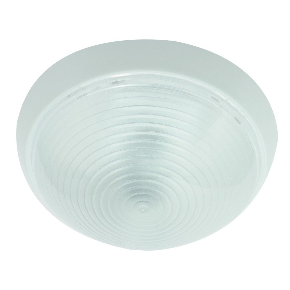Bulkhead Round White Energy Saving Light