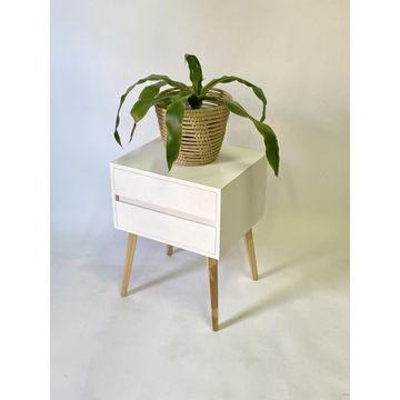 Fihlo 2 Drawer Side Table