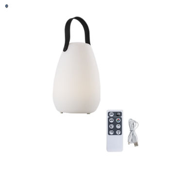 Outdoor Changing Rechargeable Lamp with Remote Control and USB Charging Cable