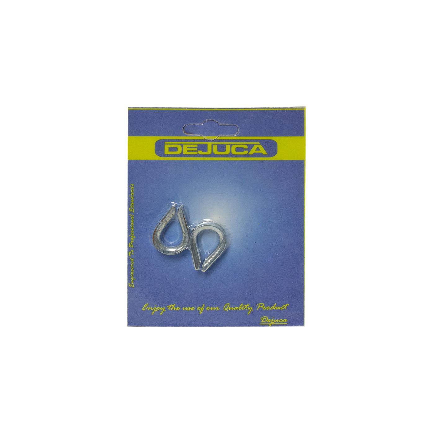 Dejuca - Thimble - Zink Plated - 3mm - 2/pkt