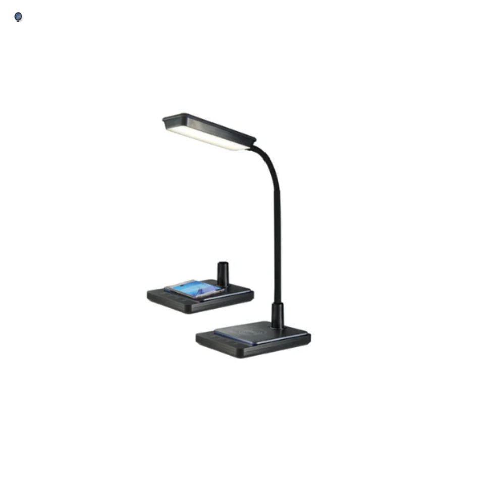 QI Wireless Mobile Charger LED Desk Lamp