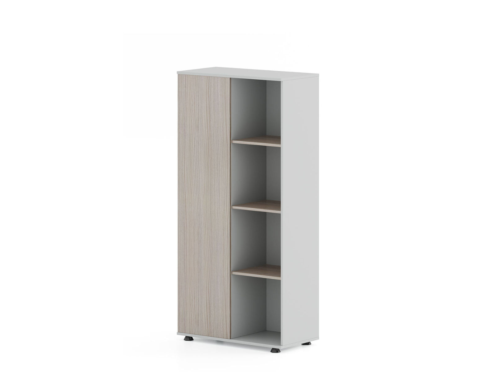 QandAHome-Alexis 2 Door Open Storage