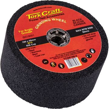 Grinding Wheel 100X50 M14 Bore - #36Cup - Angle Grinder