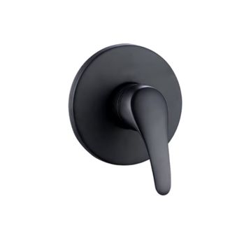 SHOWER MIXER SINGLE LEVER - MATT BLACK