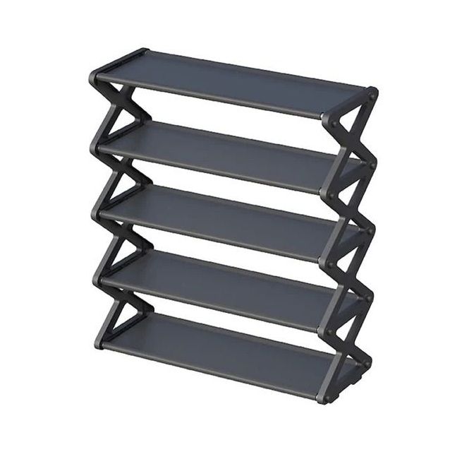 Standing shoe rack