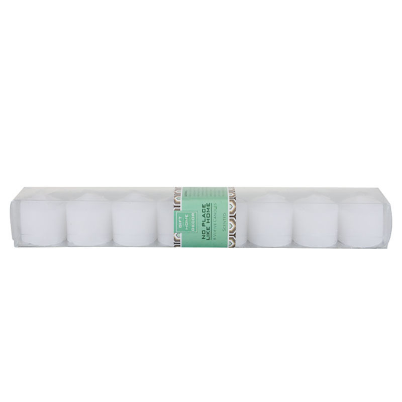 Votive Candles - Scented - White - 8 Piece - 10 Pack