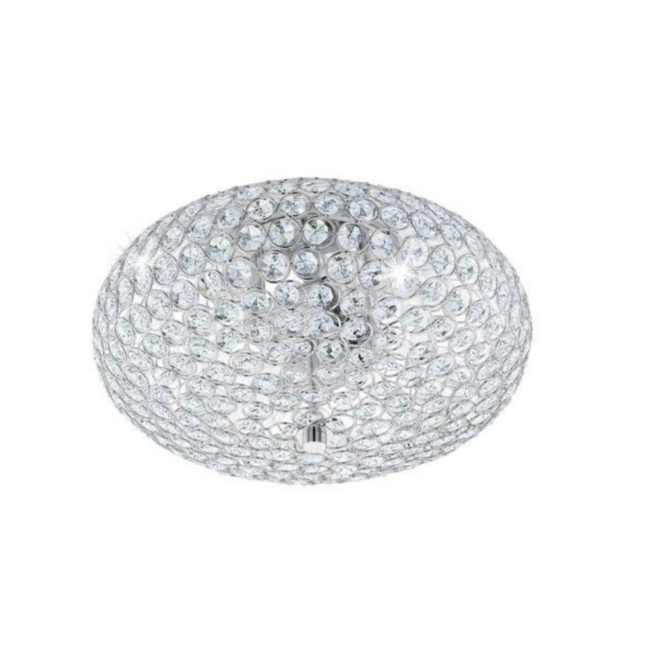 Clemente C/Light Chrome E27 2x60w