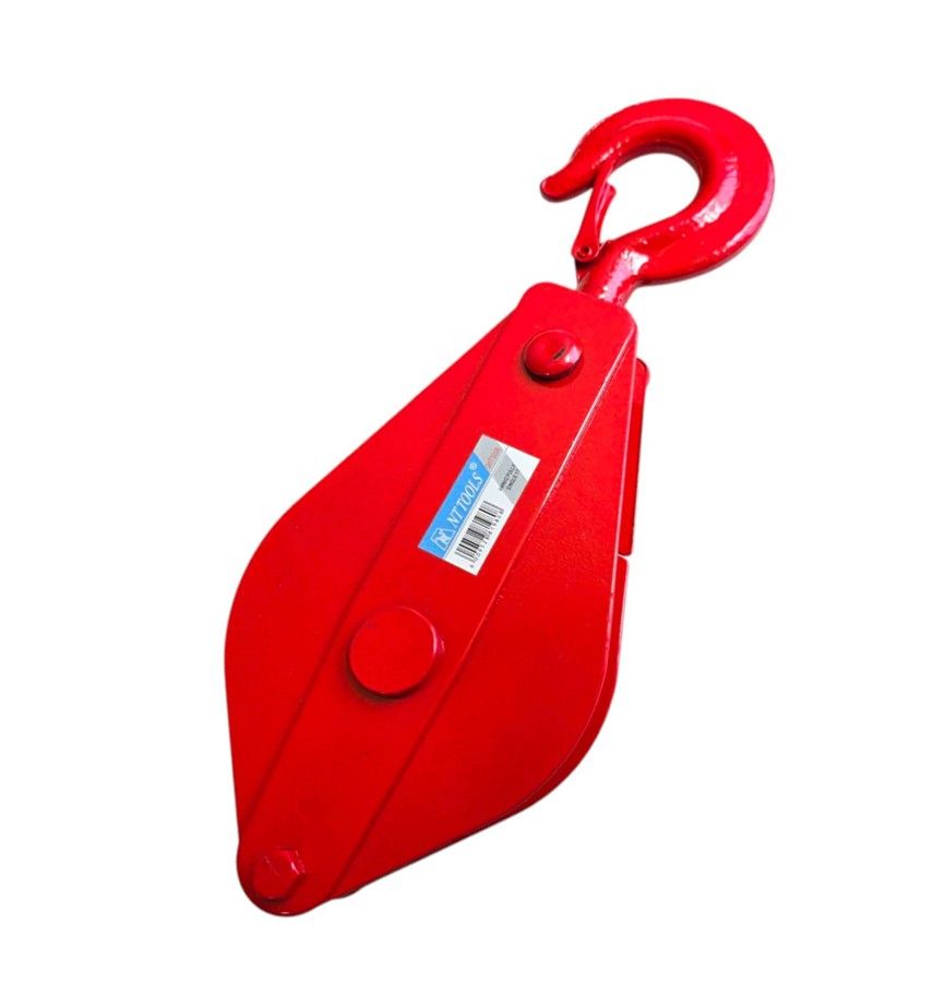 Pulley Single - 1 Ton - Red 65mm Internal Wheel Diameter
