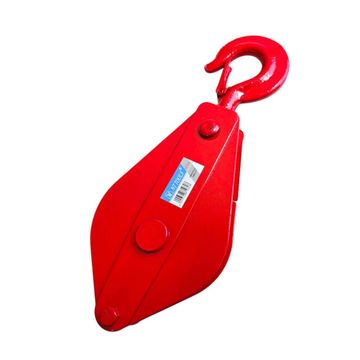 Pulley Single - 1 Ton - Red 65mm Internal Wheel Diameter