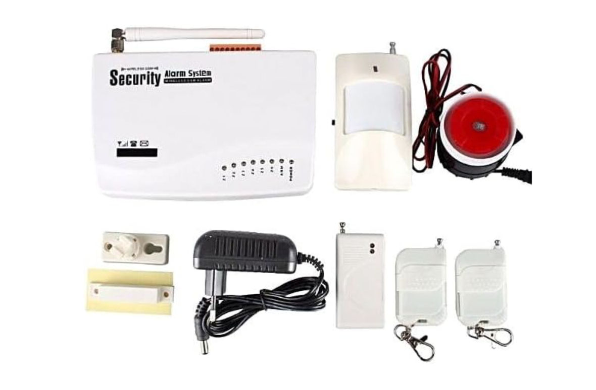 Wireless Smart Security Alarm System with PIR Motion Detector